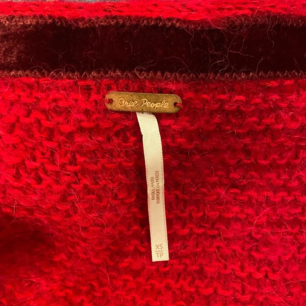 Free People All Mine Raspberry Sweater - Picture 13 of 13